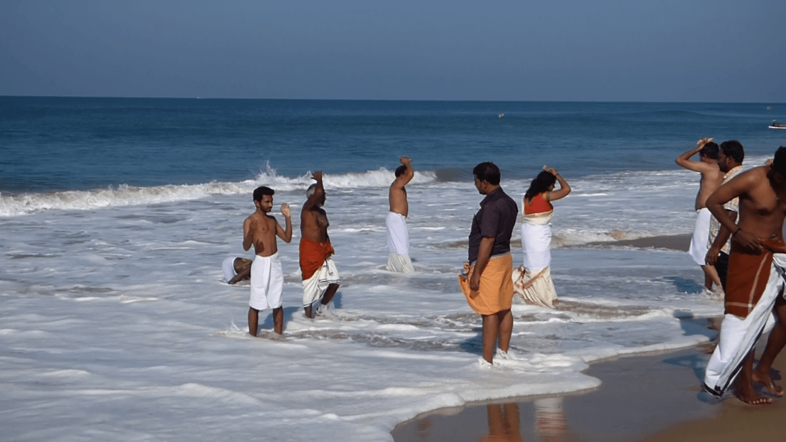 Ceremonie a la plage